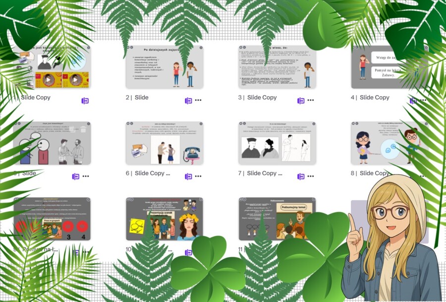 Prezentacja multimedialna w genial.ly „Czym jest komunikacja werbalna i niewerbalna?" Edukacja zdrowotna. Klasa 5. Dział „Moje zdrowie psychiczne".