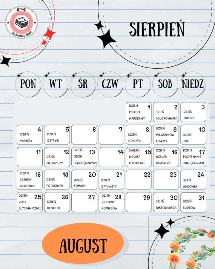 Kalendarz Świąt Nietypowych: lipiec 2025 - czerwiec 2026