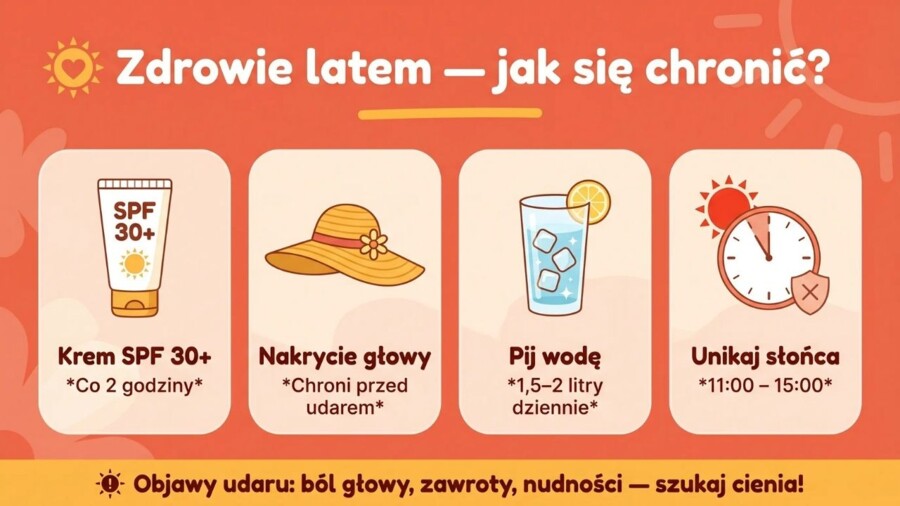 Lato – gazetka szkolna i zestaw 20 plansz edukacyjnych do druku