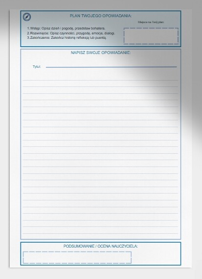 Karta pracy: "Opowiadanie – Deszczowy Dzień"