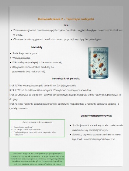 Proste doświadczenia przyrodnicze