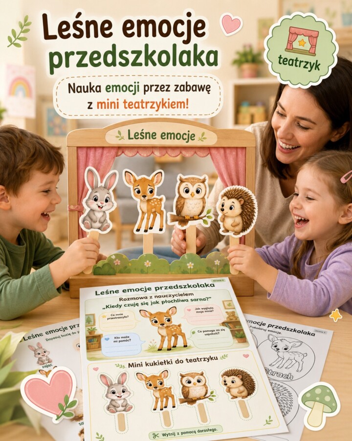 Leśne emocje przedszkolaka