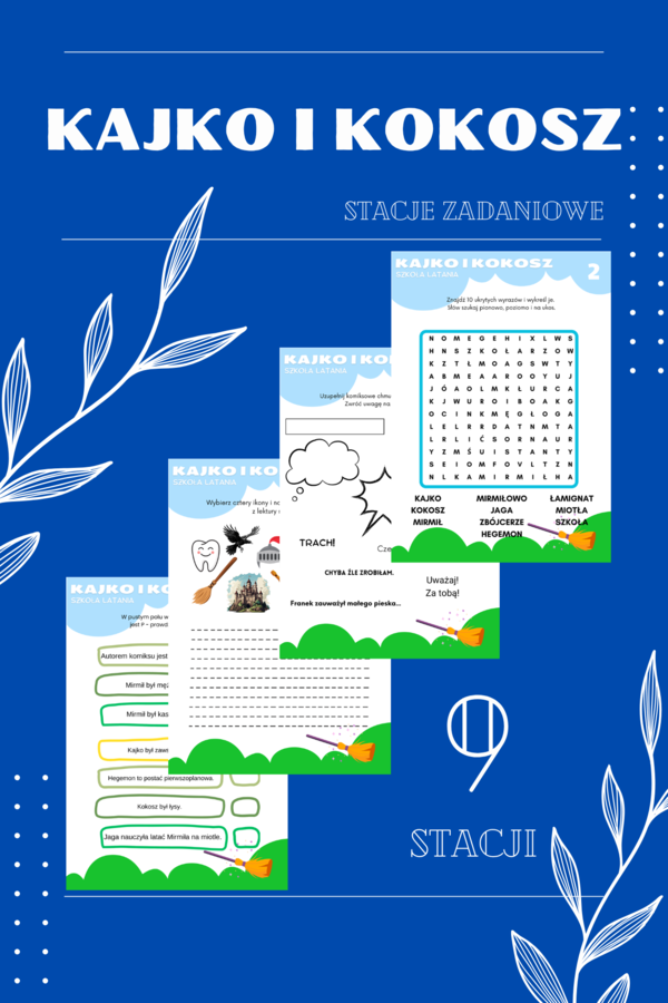 Kajko i Kokosz - stacje zadaniowe