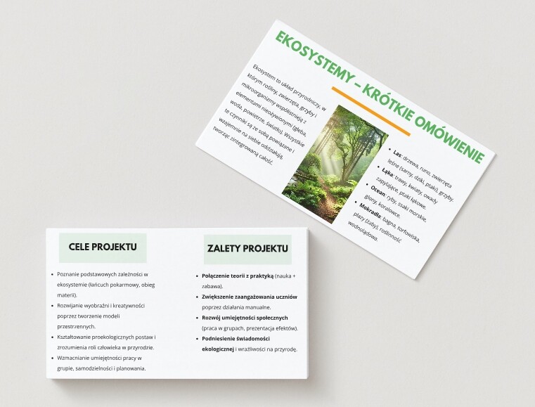 Makiety ekosystemów