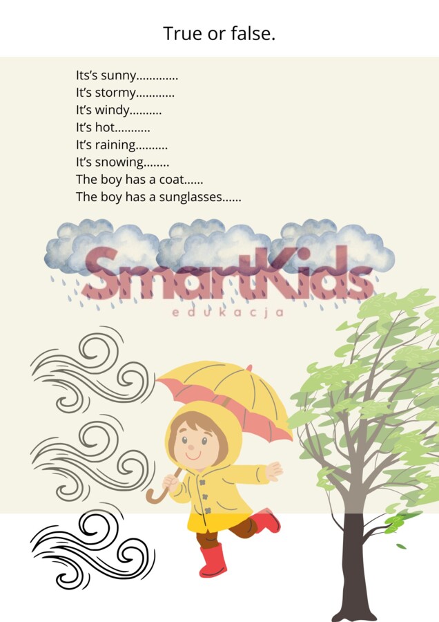 ANGIELSKI- pory roku/pogoda/miesiące