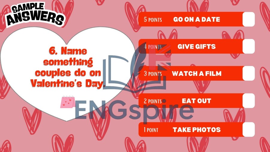 Valentine’s Day Games – gotowa lekcja pełna gier (A1–A2)