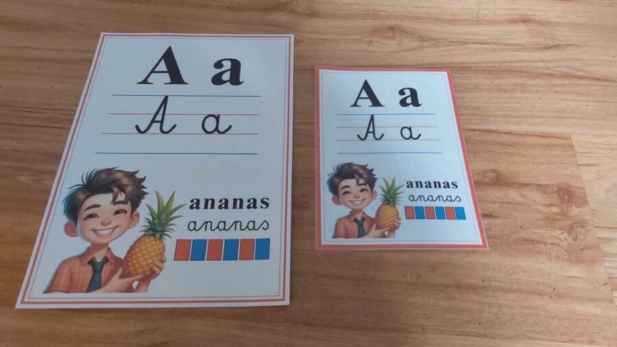 Monografia liter kl. 1/ Plansze demonstracyjne (dwa rozmiary) - pdf