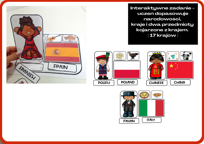 COUNTRIES AND NATIONALITIES - Kraje i narodowości ; EUROPEJSKI DZIEŃ JĘZYKÓW