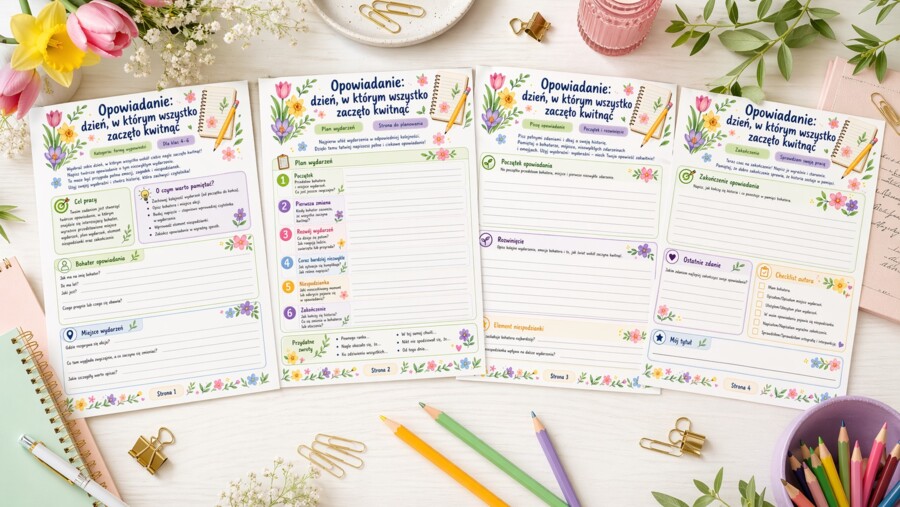 Opowiadanie: dzień, w którym wszystko zaczęło kwitnąć