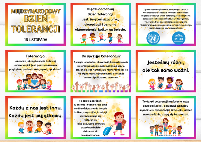 Gazetka - Dzień Tolerancji - 16.11