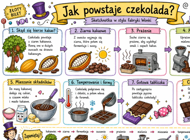 OPERACJA: ZŁOTY BILET - WIELKI PAKIECIK LEKTUROWY - CHARLIE I FABRYKA CZEKOLADY