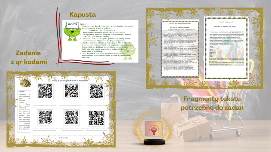 Stacje zadaniowe- "Akademia Pana Kleksa"