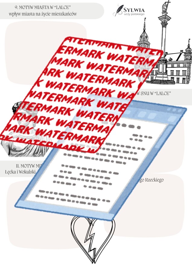 📒Notatnik maturalny "Lalka" Bolesław Prus