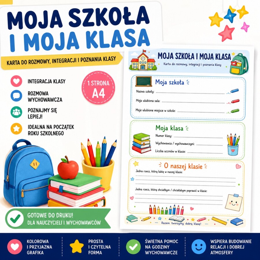 Moja szkoła i moja klasa