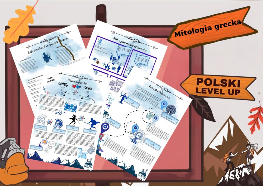 Antyk_pakiet 6 elementów_Polski Level Up