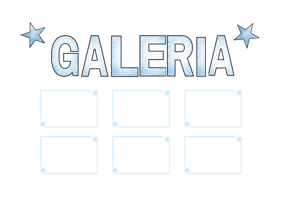 Alfabet zimowy A–Z – dekoracja sali i gazetki | Litery + śnieżynki i gwiazdki