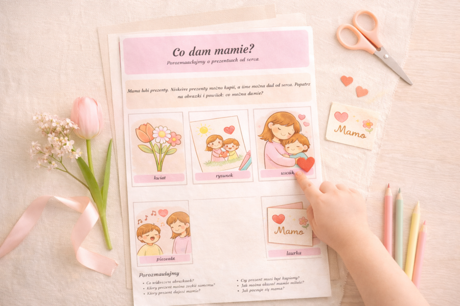 Co dam mamie? [Rozmowa obrazkowa]