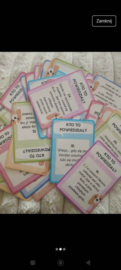 Kto to powiedział? - lektury 7-8