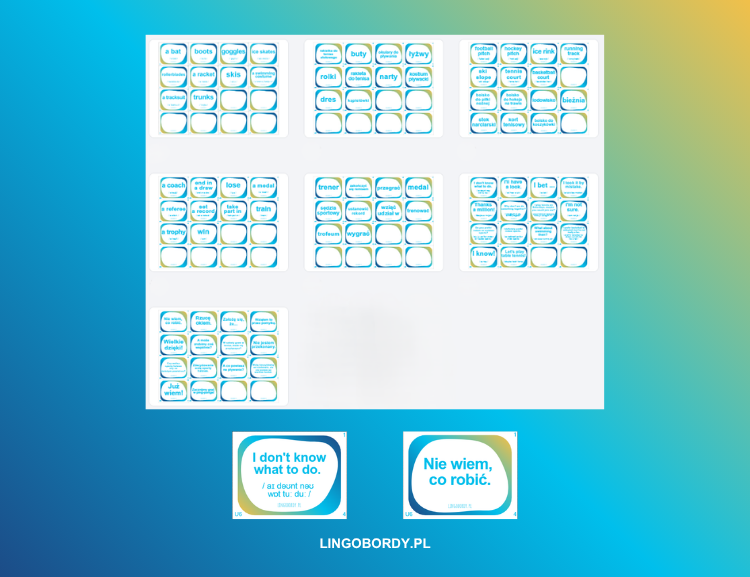 Together 6: Unit 6 – Kompletny Zestaw Kart Memory ze słownictwem (82 karty!)