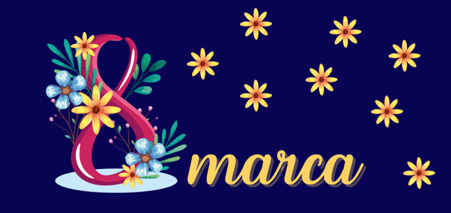 🌼 8 MARCA - DZIEŃ KOBIET 🌼 NAPIS NA GAZETKĘ 🌼🌼