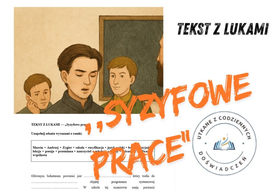 TEKST Z LUKAMI — „Syzyfowe prace”
