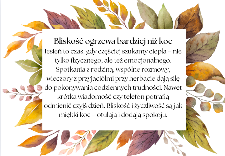 Gazetka „Jesień pełna spokoju i dobrych myśli”|1 duży plakat w komplecie| 27 stron do druku| rozmiar A 4 i mniejszy