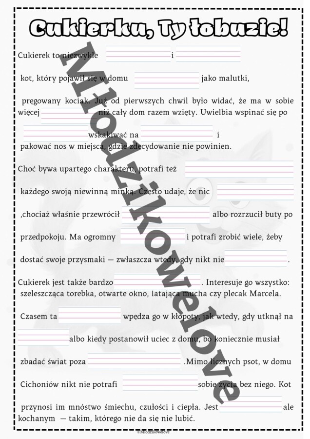 Lekturownik-Cukierku, Ty łobuzie!