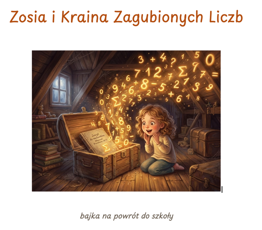 Zosia i Kraina Zagubionych Liczb - Bajka na powrót do szkoły