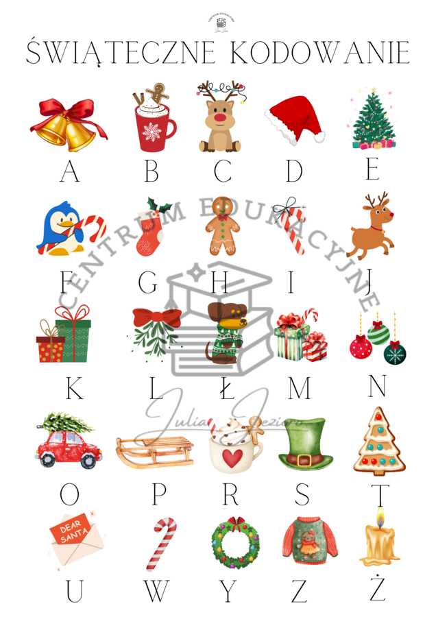 Świąteczne kodowanie klasy 1-3
