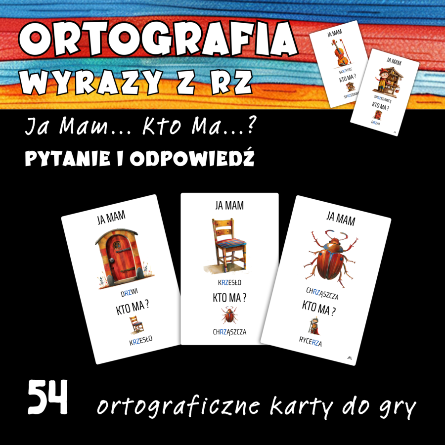 Ja mam ... Kto ma ...? - wyrazy z rz
