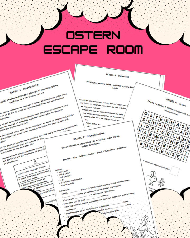 OSTERN Escape Room język niemiecki