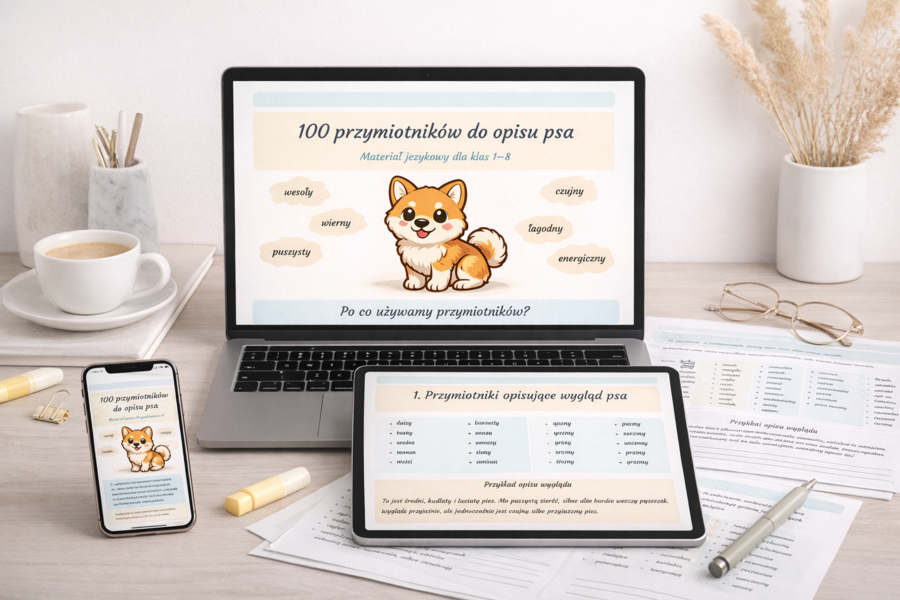 100 przymiotników do opisu psa