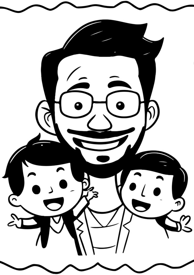 DZIEŃ MAMY I TATY - KOLOROWANKI