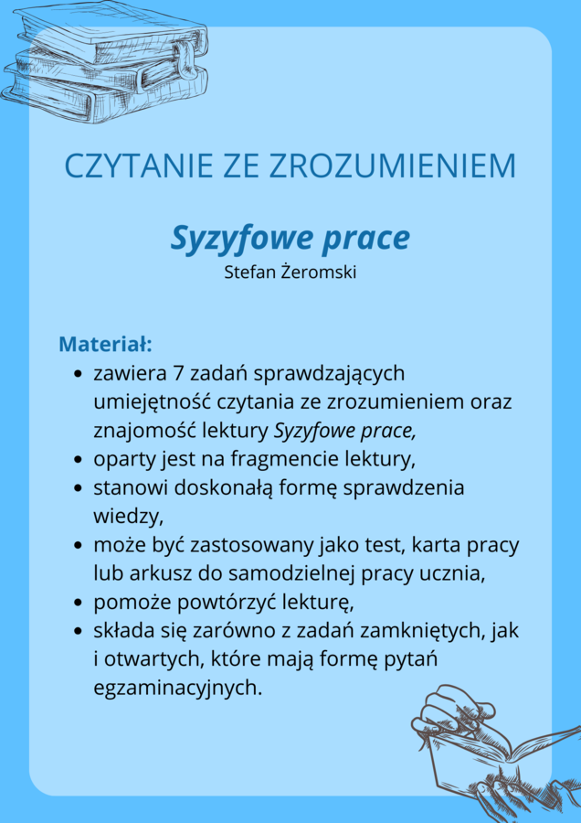 Syzyfowe prace - czytanie ze zrozumieniem