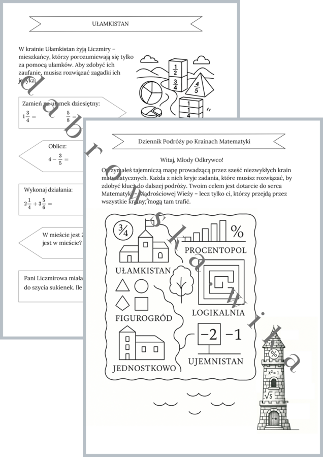 Dziennik Podróży po Krainach Matematyki