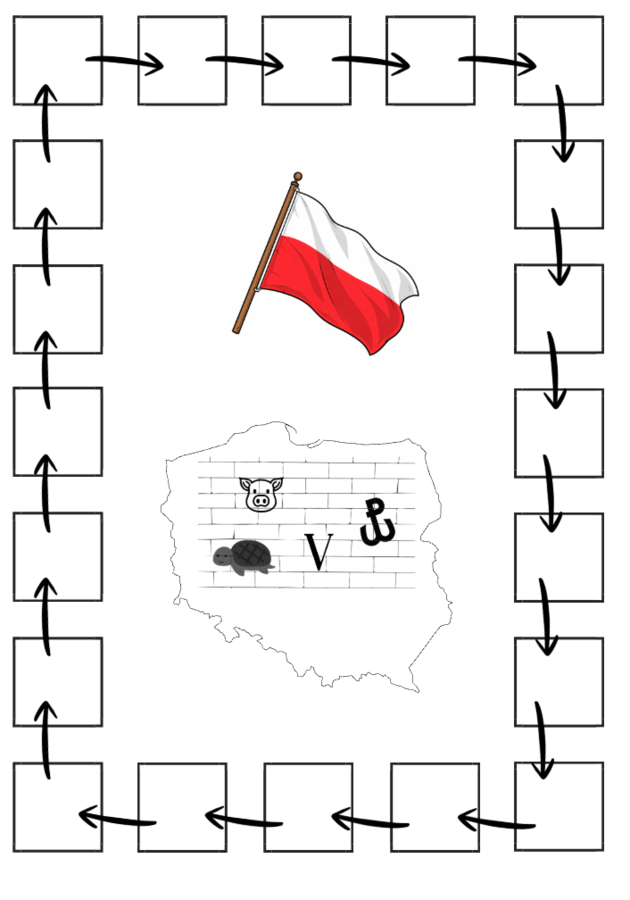 "Kamienie na szaniec" - STACJE ZADANIOWE (lekcja w ruchu)