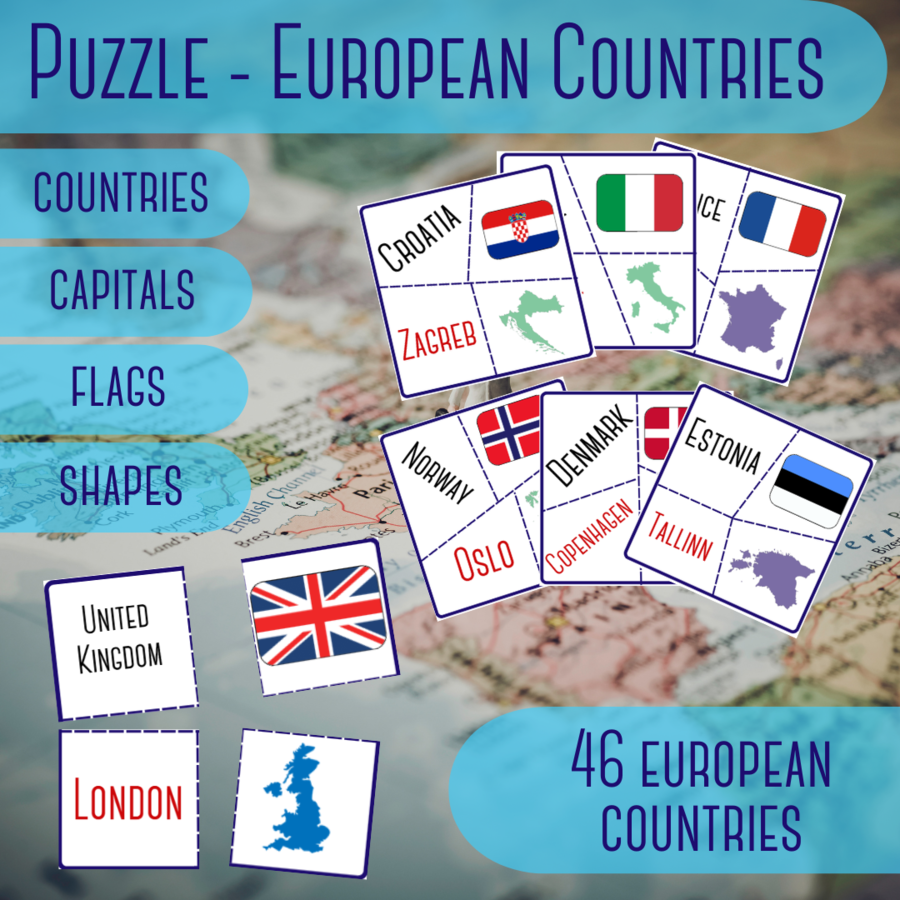 Puzzle - European Countries