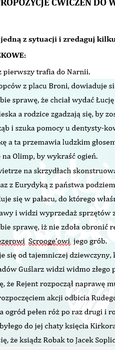 OPIS PRZEŻYĆ WEWNĘTRZNYCH W KLASACH 4-8