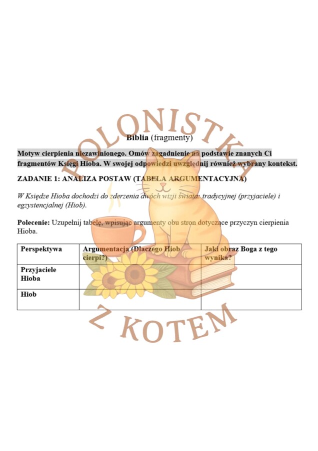 Matura Ustna Krok po Kroku - zestaw zadań