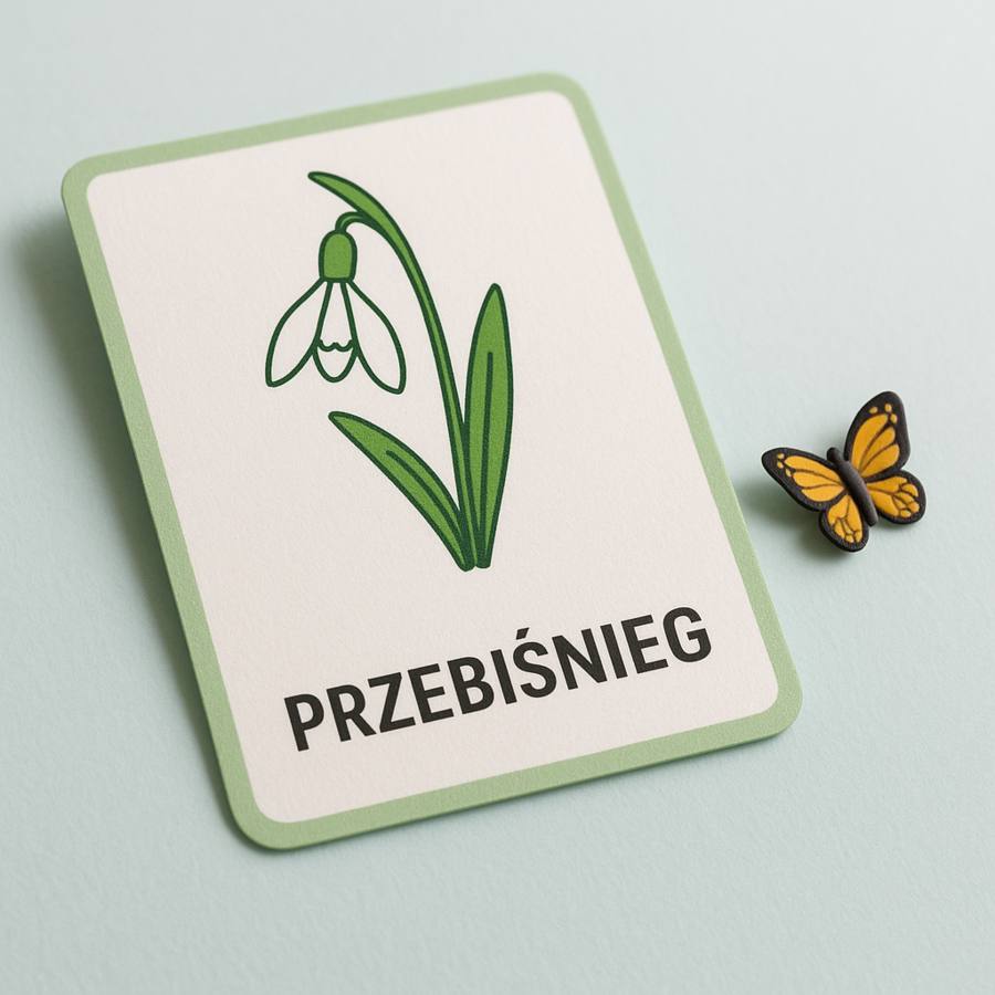 Pory roku – zestaw 40 kart obrazkowych