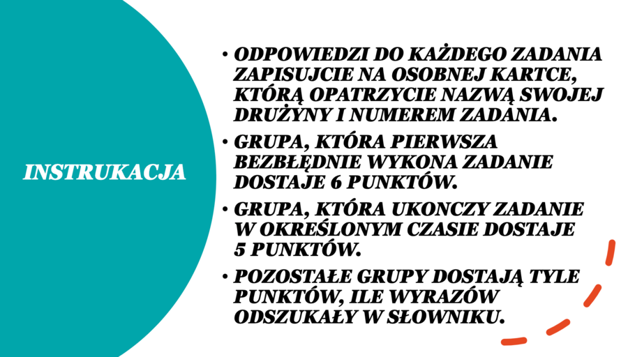 GRYWALIZACJA - praca ze słownikami