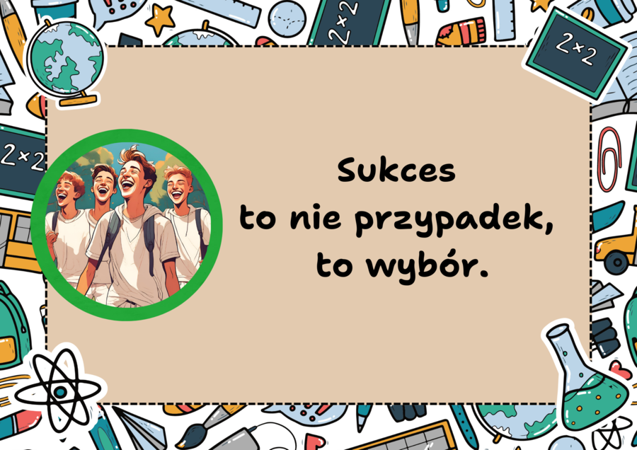 Gazetka "Akcja motywacja."