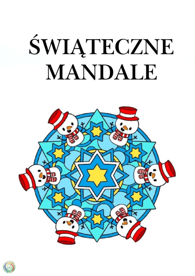 ŚWIĄTECZNE MANDALE. KOLOROWANKI.
