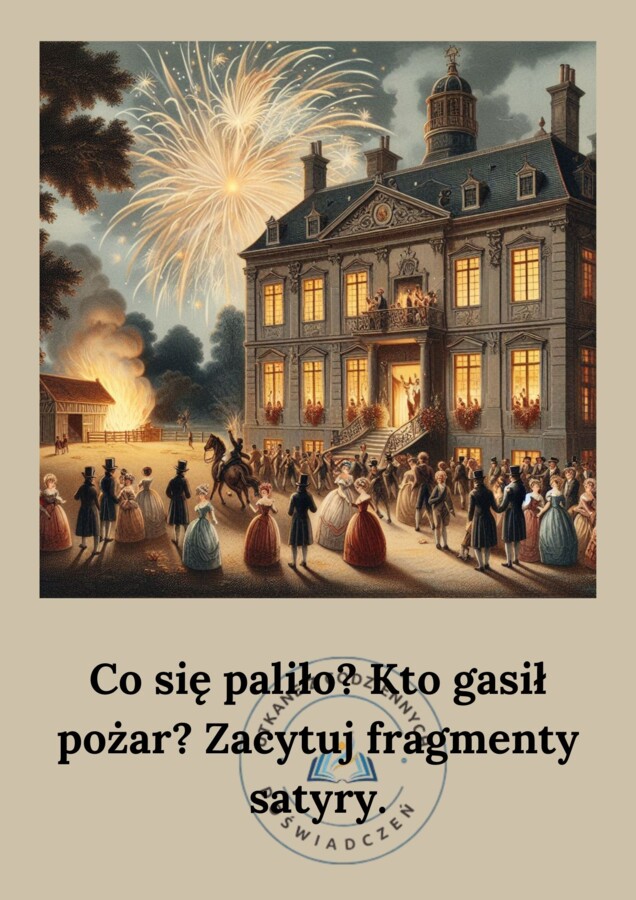 Karty lekturowe do ,,Żony modnej"