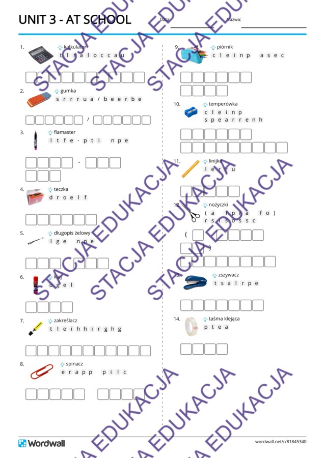 Macmillan Repetytorium Ósmoklasisty cz. 1 – Unit 3– zestaw zadań (47 stron!)
