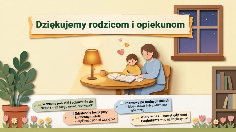 Pożegnanie ósmoklasistów – prezentacja na zakończenie szkoły podstawowej