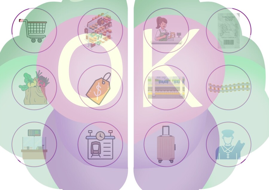 🏙️ Places in Town – dopasuj i ucz się (32 strony)