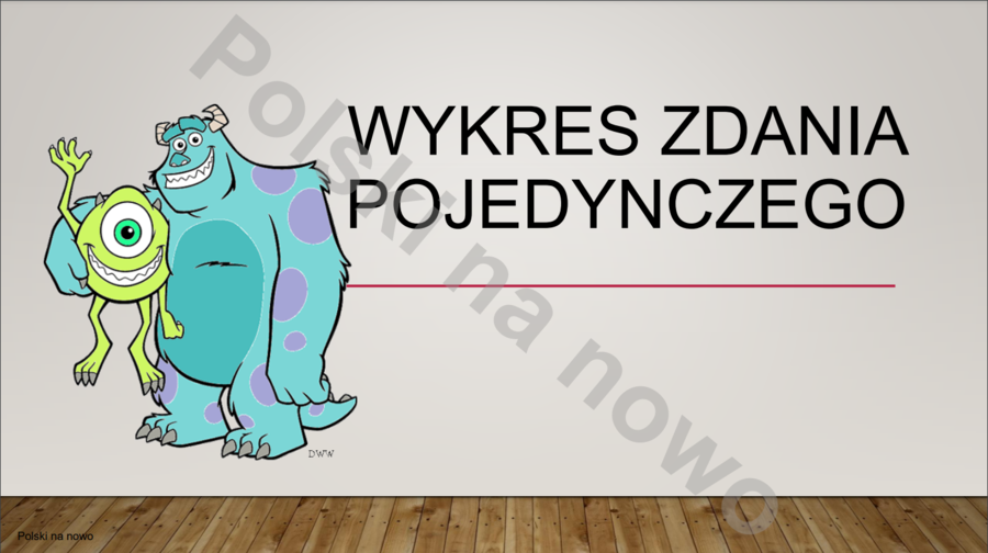 Wykres zdania pojedynczego - prezentacja.
