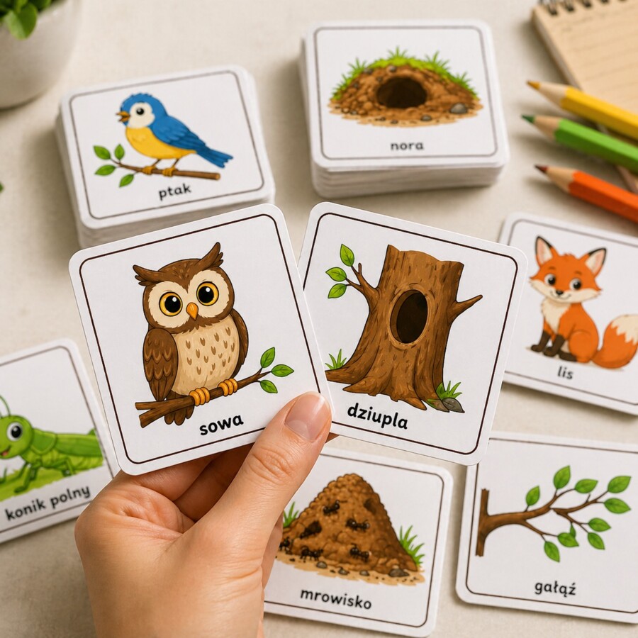 Układanka: kto gdzie mieszka?