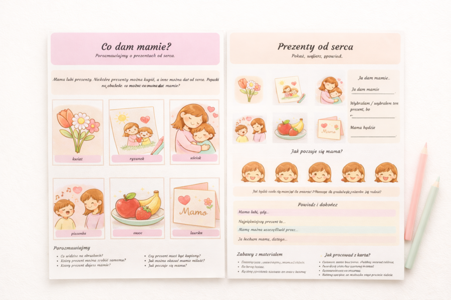 Co dam mamie? [Rozmowa obrazkowa]